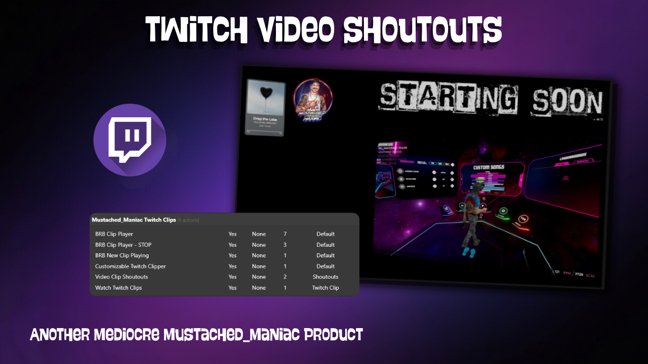 Twitch Video Shoutouts